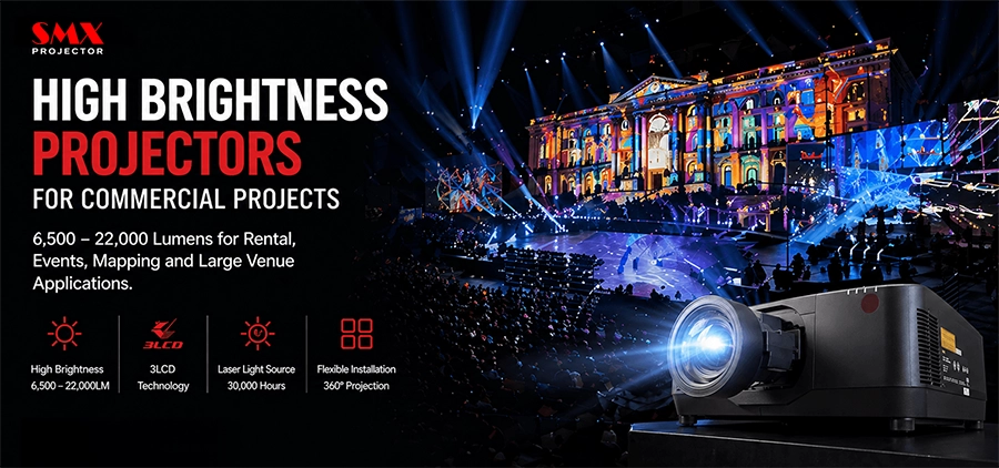 High Brightness 3D Mapping Projectors.webp
