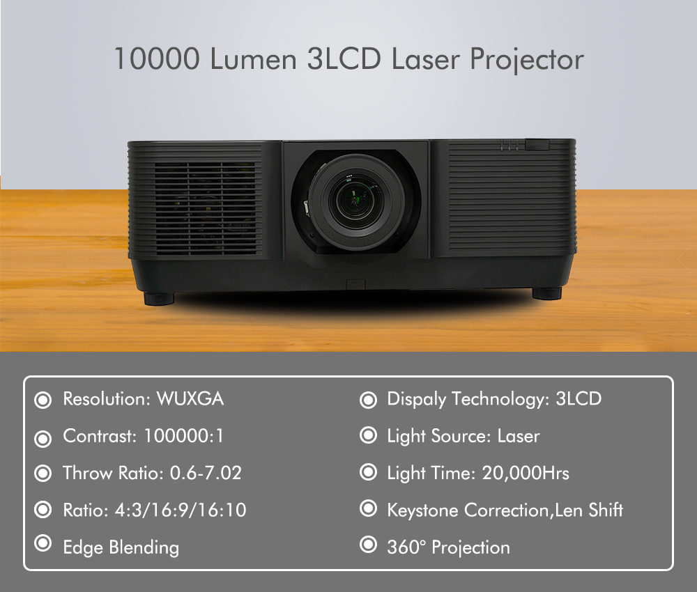 10000 lumen laser Projector