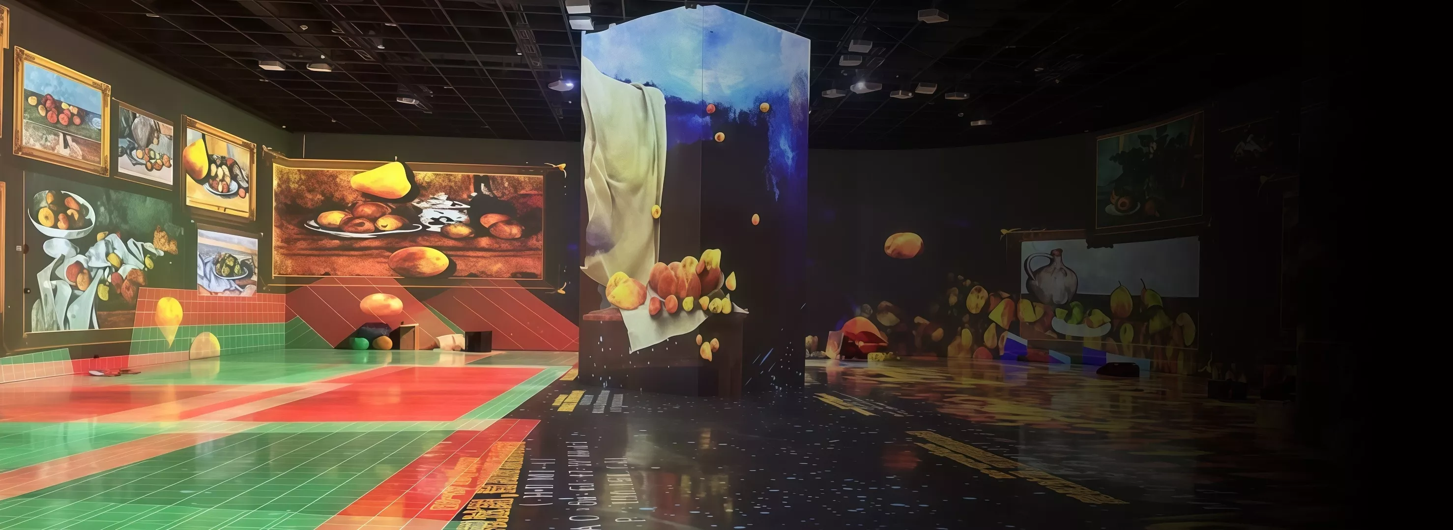 immersive projection projector