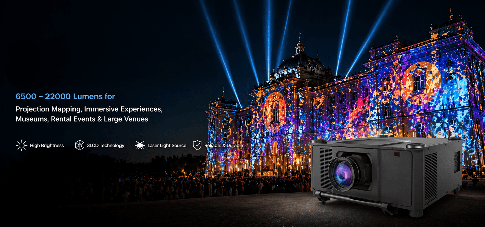 high-brightness-laser-projector