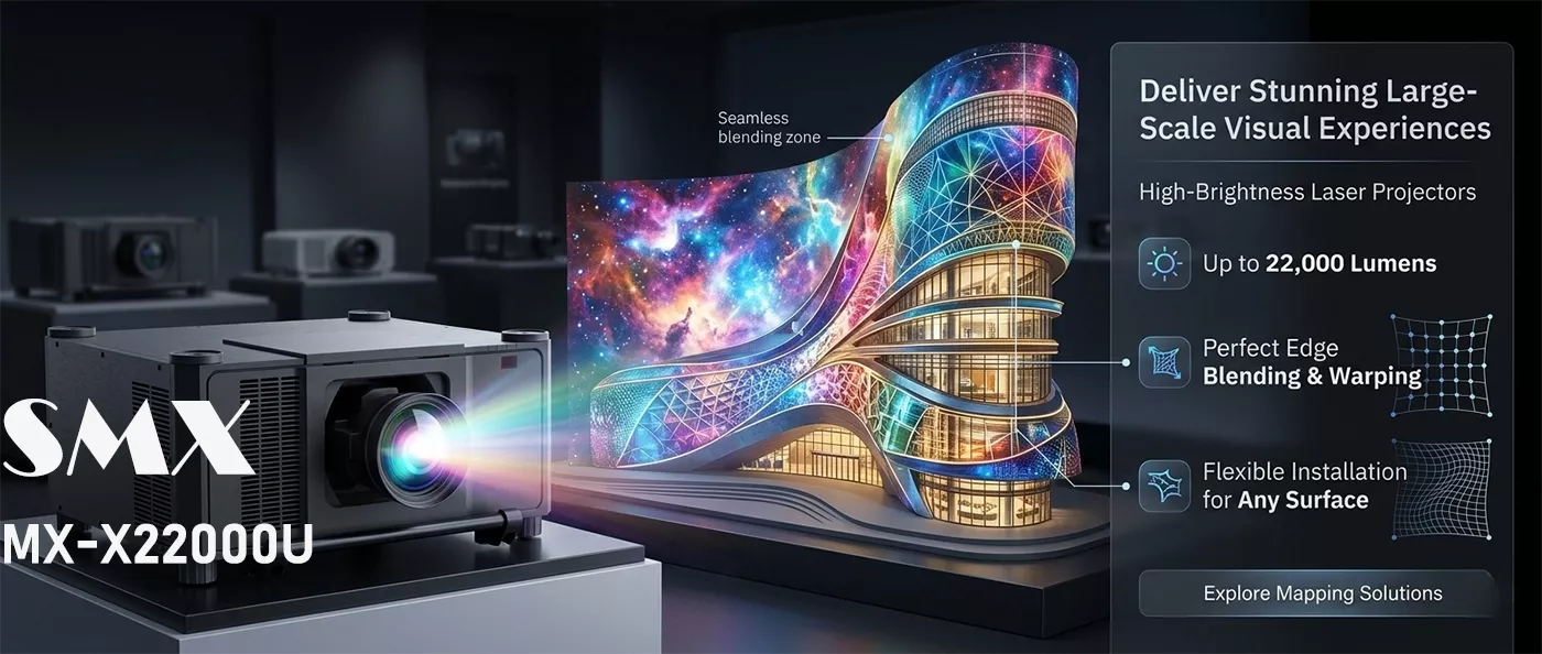 3LCD Laser Projector for 3D Mapping