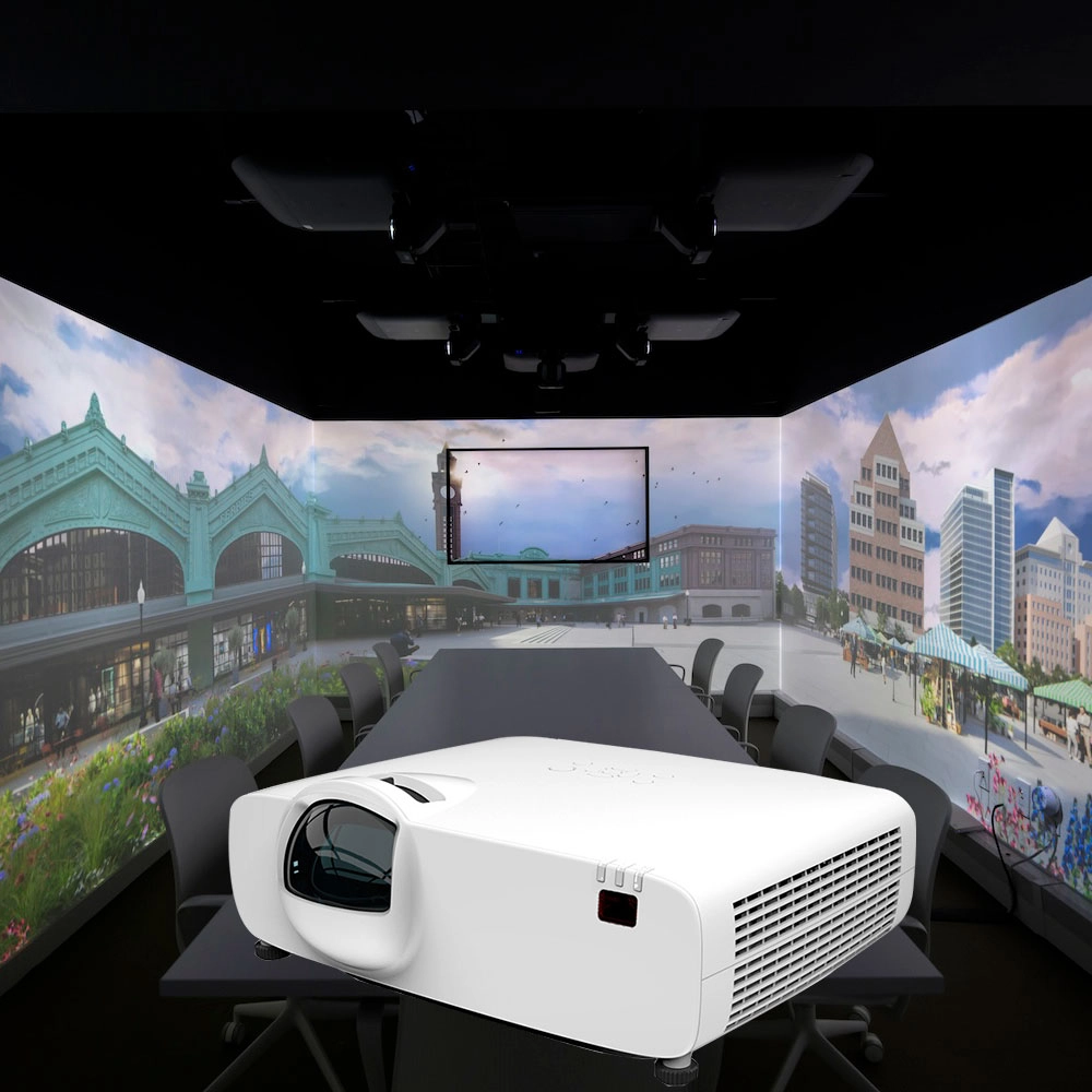 4800 lumens laser projector for small room