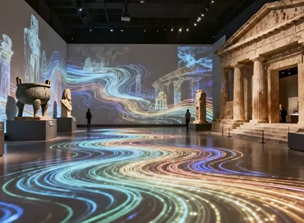 Museum immersive projection