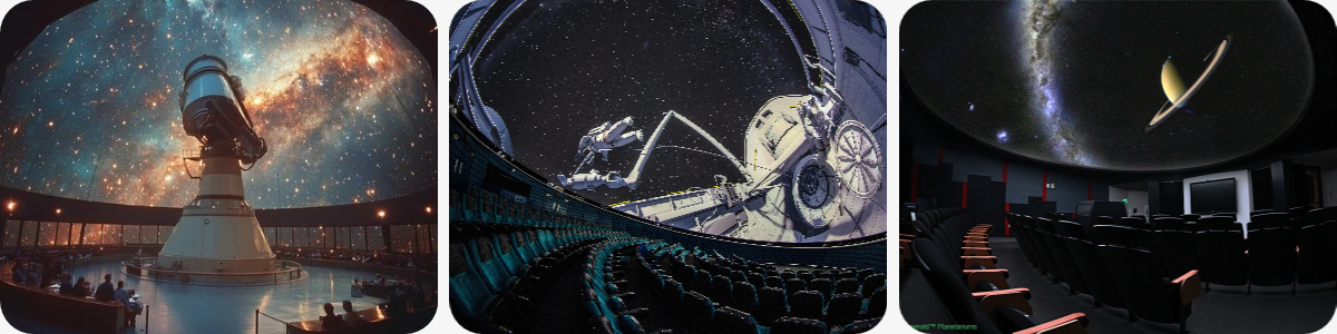 Planetariums Dome Projection