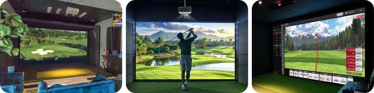 Golf Simulator Projection projector