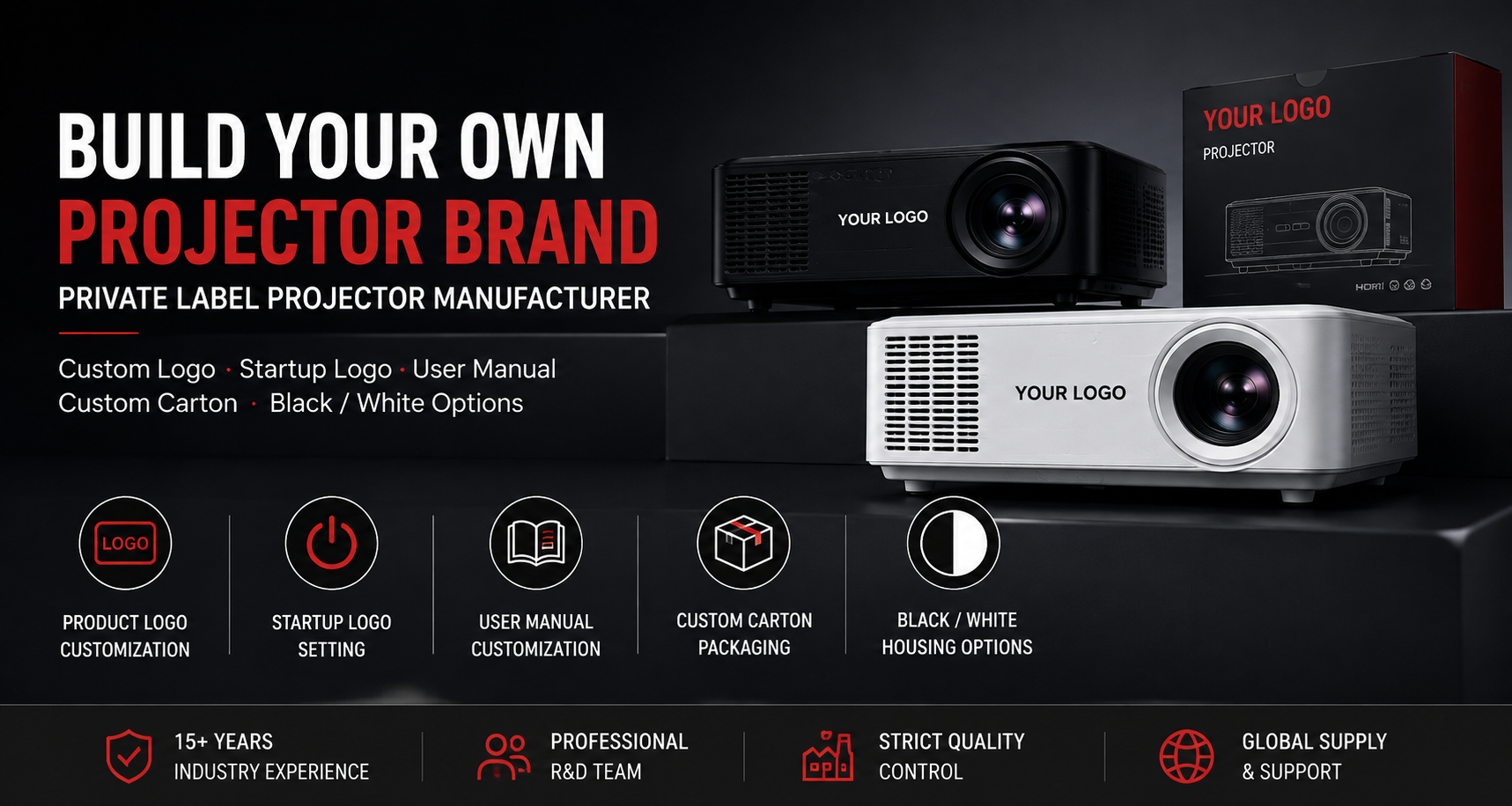 Private Label Projector Manufacturer for Your Own Brand