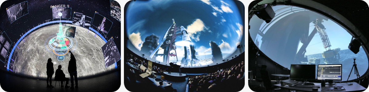 Science Museums & Discovery Centers Dome Projection