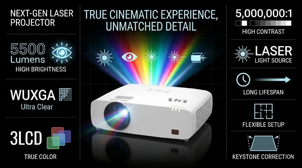 5500 Lumen Laser Projector WUXGA.webp
